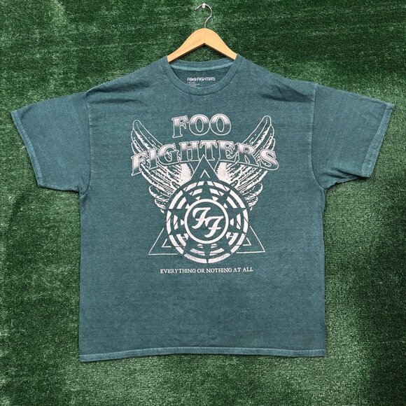 Foo Fighters Everything or Nothing At All Rock Band T-Shirt Size Extra Large - Picture 1 of 4
